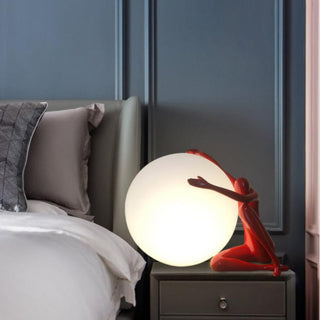 Humanoid Ball Holding Table Lamp Ledecoo