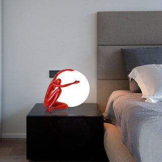 Humanoid Ball Holding Table Lamp Ledecoo