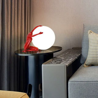 Humanoid Ball Holding Table Lamp Ledecoo