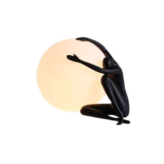 Humanoid Ball Holding Table Lamp Ledecoo