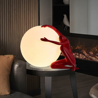Humanoid Ball Holding Table Lamp Ledecoo