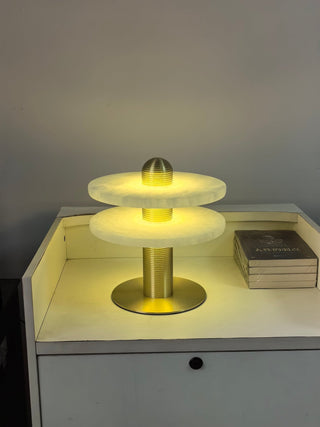 Alabaster Comet Table Lamp Ledecoo