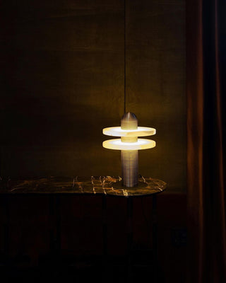 Alabaster Comet Table Lamp Ledecoo