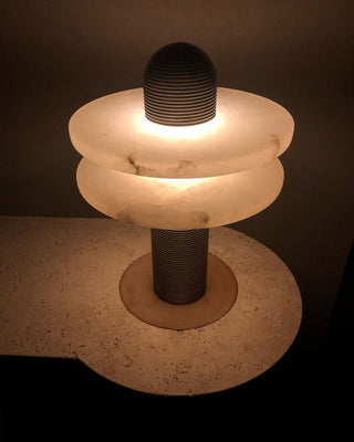 Alabaster Comet Table Lamp Ledecoo