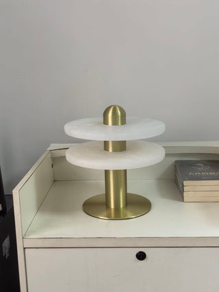 Alabaster Comet Table Lamp Ledecoo