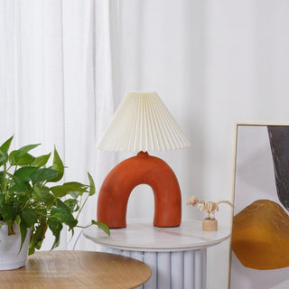 Arched Pleated Table Lamp Ledecoo