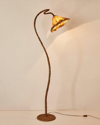 Artistic Lotus Leaf Floor Lamp Ledecoo