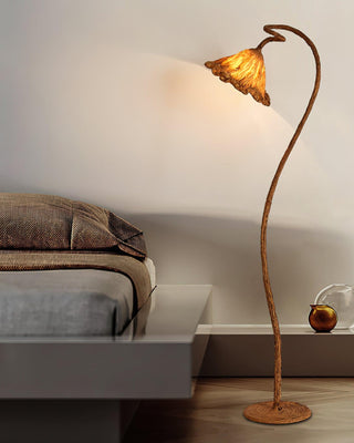 Artistic Lotus Leaf Floor Lamp Ledecoo