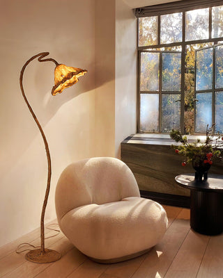 Artistic Lotus Leaf Floor Lamp Ledecoo