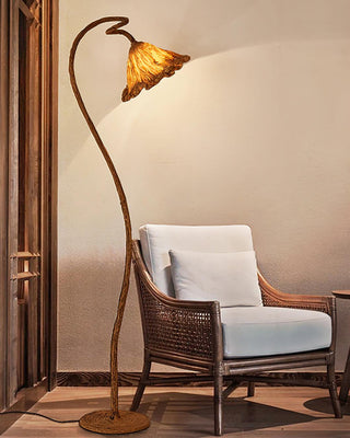 Artistic Lotus Leaf Floor Lamp Ledecoo