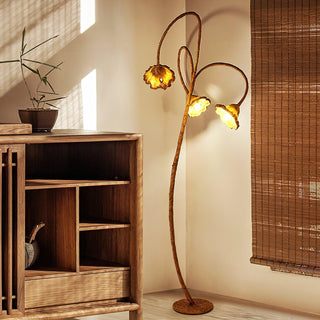 Artistic Lotus Leaf Floor Lamp Ledecoo