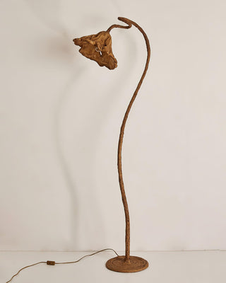 Artistic Lotus Leaf Floor Lamp Ledecoo