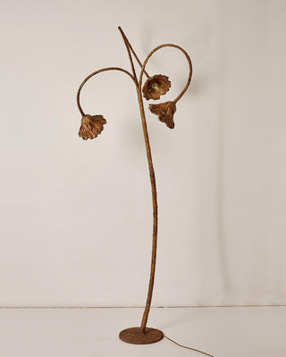 Artistic Lotus Leaf Floor Lamp Ledecoo