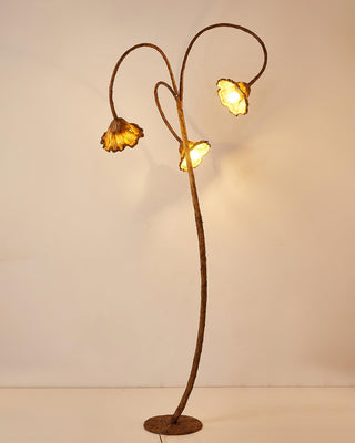 Artistic Lotus Leaf Floor Lamp Ledecoo