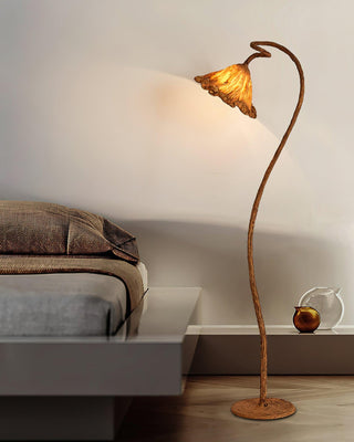 Artistic Lotus Leaf Floor Lamp Ledecoo