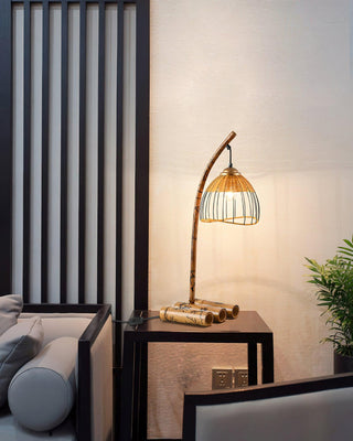 Bamboo Zen Table Lamp Ledecoo