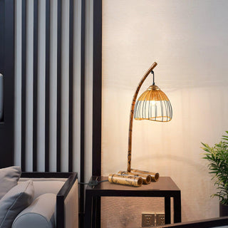 Bamboo Zen Table Lamp Ledecoo