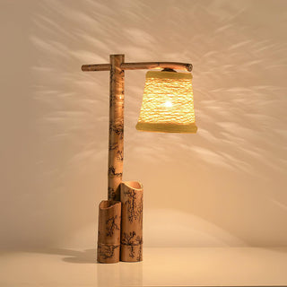 Bamboo Zen Table Lamp Ledecoo