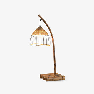 Bamboo Zen Table Lamp Ledecoo
