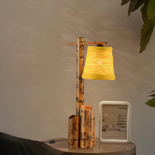Bamboo Zen Table Lamp Ledecoo