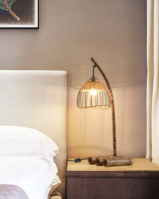 Bamboo Zen Table Lamp Ledecoo