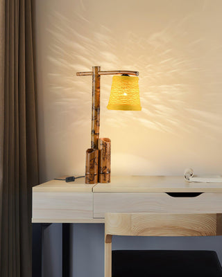 Bamboo Zen Table Lamp Ledecoo
