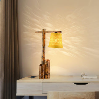 Bamboo Zen Table Lamp Ledecoo