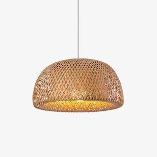 Bamboo Braided Pendant Lamp Arkstarhome