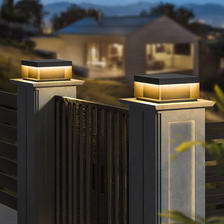 Black Box Outdoor Post Light Ledecoo