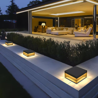 Black Box Outdoor Post Light Ledecoo