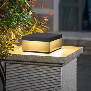 Black Box Outdoor Post Light Ledecoo