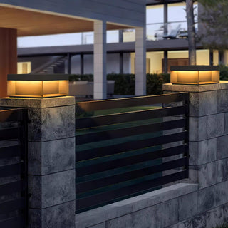 Black Box Outdoor Post Light Ledecoo