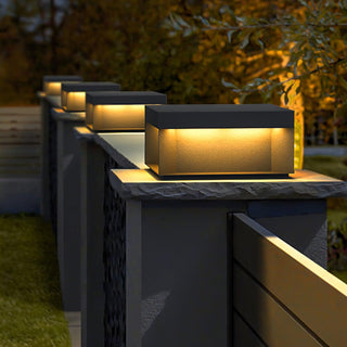Black Box Outdoor Post Light Ledecoo
