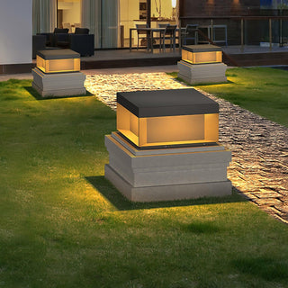 Black Box Outdoor Post Light Ledecoo