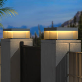 Black Box Outdoor Post Light Ledecoo