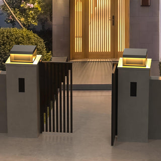 Black Box Outdoor Post Light Ledecoo