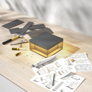 Black Box Outdoor Post Light Ledecoo