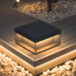 Black Box Outdoor Post Light Ledecoo