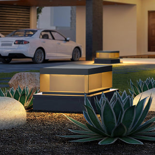Black Box Outdoor Post Light Ledecoo