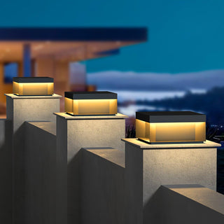 Black Box Outdoor Post Light Ledecoo
