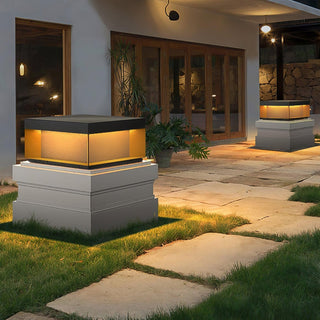 Black Box Outdoor Post Light Ledecoo