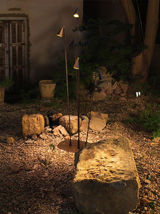 Bellflower Outdoor Floor Lamp Ledecoo