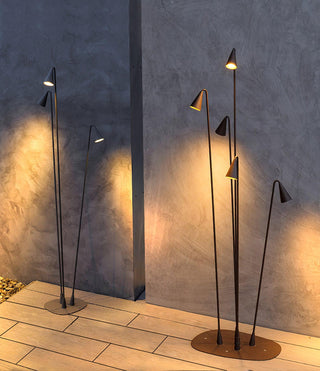 Bellflower Outdoor Floor Lamp Ledecoo