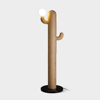 Cactus Wood Floor Lamp Ledecoo