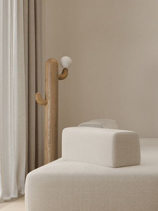 Cactus Wood Floor Lamp Ledecoo