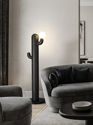 Cactus Wood Floor Lamp Ledecoo