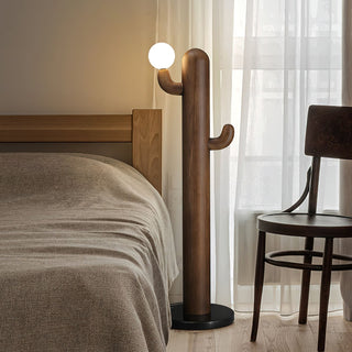 Cactus Wood Floor Lamp Ledecoo