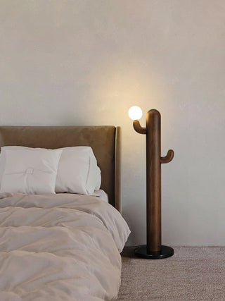 Cactus Wood Floor Lamp Ledecoo