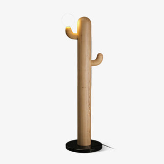 Cactus Wood Floor Lamp Ledecoo