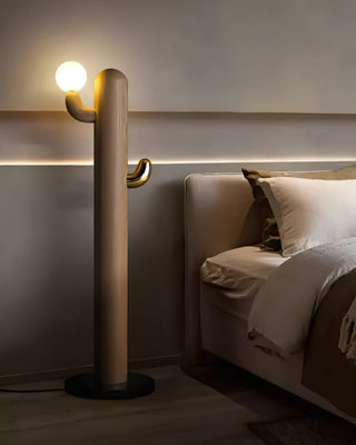 Cactus Wood Floor Lamp Ledecoo